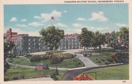 Fishburne Military School Waynesboro Virginia VA Postcard A26 - £2.38 GBP