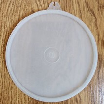 Tupperware 238-40 B Clear Vintage Sheer Round Tabbed Replacement Lid onl... - $4.99