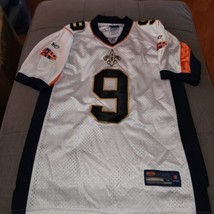 ON FIELD Reebok Drew Brees #9 Super Bowl Size Youth M Jersey New Orleans... - $19.60