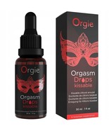 Orgie Orgasm Stimulative Drops Kissable Clitoral Arousal Pleasantly Warm... - £51.75 GBP