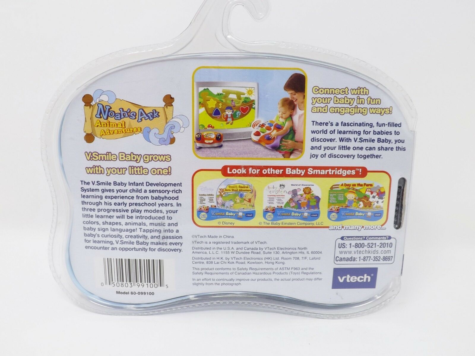 Vtech V.Smile Baby Infant Development System - Noah's Ark Animal ...