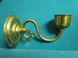 Compatible with Korea Wall Candleholder Brass 7&quot; - $21.55