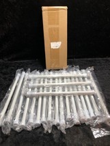 20 pc Spring Tension Window Curtain Rods 12” To 20” Adjustable Spring Tension - £39.21 GBP
