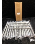 20 pc Spring Tension Window Curtain Rods 12” To 20” Adjustable Spring Te... - $49.49