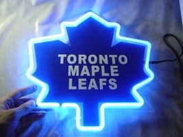 NHL Toronto Maple Leafs Hockey Beer Bar Neon Light Sign 10&quot; x 9&quot; - £158.57 GBP
