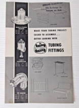 Reynolds Aluminum Tubing Fittings advertising Pamphlet Brochure - £7.90 GBP