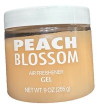 Peach Blossom Air-Freshener Room Gel 9oz-For Areas W Strong Odor-NEW-SHI... - $12.75