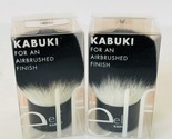 2 X e.l.f., Kabuki Face Brush, Synthetic Haired, Versatile, Compact - $14.75