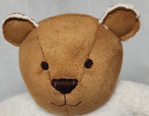 Primary image for NEW VINTAGE Baby Gap Brannan Teddy Bear Stuffed Plush Brown Cream Sherpa 12"