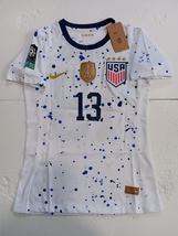 Alex Morgan USA USWNT 2023 World Cup Stadium White Home Womens Soccer Jersey - $80.00