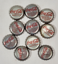 10 Vintage Coke Coca-Cola Bottle Caps - $8.91