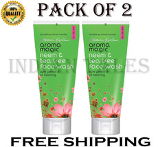 Aroma Magic Neem And Tea Tree Face Wash (PWRD by Niacinamide)100 ml (Pac... - $26.99