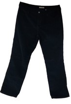 LEVIS 505 Womens Black Corduroy Straight Leg Pants Size 16M - £19.46 GBP