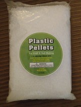 1 lb plastic beads pellets For craft weighted blankets Dolls clear poly ... - $17.59