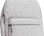 Michael Kors Winnie Large Nylon Backpack 35T0UW4B7C Aluminum Gray NWT $4... - £65.89 GBP