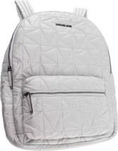 Michael Kors Winnie Large Nylon Backpack 35T0UW4B7C Aluminum Gray NWT $448 MSRP - £65.89 GBP