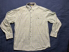 Wrangler George Strait Cowboy Cut Collection Long Sleeve Shirt Large Plaid - £15.53 GBP