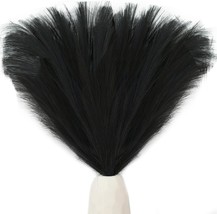 20 Pcs. Black Silk Pampas Grass Artificial Flowers By Mandy&#39;S 17.7&quot; For ... - $29.92