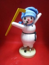&quot;Zeidler&quot; Germany wooden smoker hockey player 8&quot; - $61.10 CAD