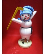 &quot;Zeidler&quot; Germany wooden smoker hockey player 8&quot; - $61.10 CAD