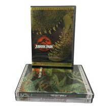 Lot Of 3 Jurassic Park World The Lost World III DVD Collectors Edition - £10.06 GBP