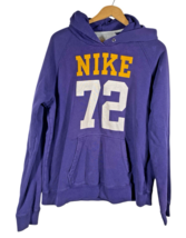 Nike Hoodie Sweatshirt Mens Size XL Athletic Dept Y2K Purple Gold 72 Thr... - $734.09 MXN