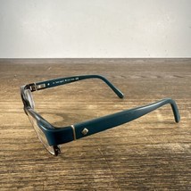 Kate Spade Eyeglasses Blue Green Tortoise Oval FRAMES ONLY Alease 0X58 49 - $17.97