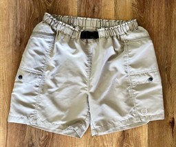 Born Outdoors Belted Hiking Outdoor Shorts Beige Women’s ens Size XL 100... - $34.65