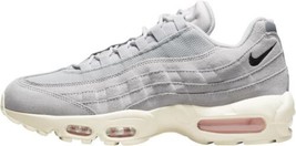 Nike Mens Air Max 95 Running Shoes Size-8 Color-Grey Fog/Pink Foam - £178.54 GBP