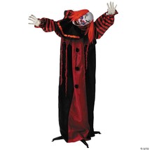 5-FOOT TURNING HEAD EVIL CIRCUS CLOWN ANIMATRONIC HALLOWEEN HAUNT PARTY ... - $107.91
