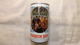 Vintage Big 14 WEIR Radio Beer Can Steel s - $183.60 MXN