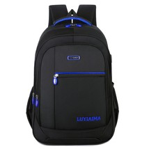 Men&#39;s backpack Unisex Waterproof Oxford 15 Inch Laptop Backpacks Casual Travel B - £85.31 GBP