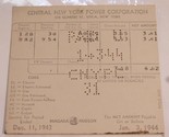 Vintage Central New York Power Company Invoice Bill January 3 1944 Utika - £10.11 GBP