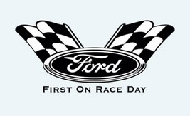Ford Flag FIRST ON RACE 3X5 Ft Polyester Banner USA 90x150cm - €17,17 EUR
