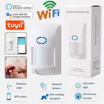 Tuya Smart Wifi Infrared Detector Pir Motion Sensor Home Security Alexa ... - £22.34 GBP