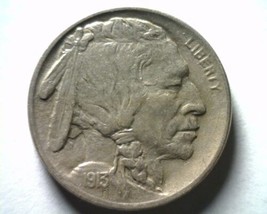 1913 Type 1 Buffalo Nickel Choice About Uncirculated Ch. Au Nice Original Coin - £21.76 GBP