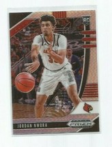 Jordan Nwora 2020 Panini Prizm Draft Silver Prizm Rookie Card #78 - £7.44 GBP