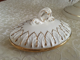 Capidamonte tureen vegetable bowl COVER only 9&quot; long - $25.00
