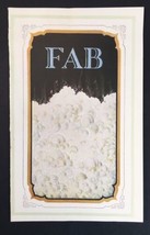 1921 FAB for Fine Fabrics Booklet ADVERTISING Colgate &amp; Co. Soap Detergent - £20.36 GBP