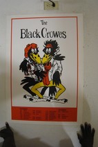 The Noir Crowes Affiche Tôt L&#39;Europe Tour Crows - $830.80 MXN