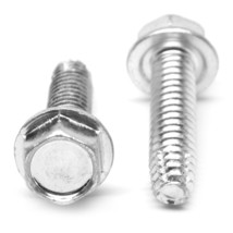 THREAD CUTTING SCREW HILLMAN 1/4&quot; x 1-1/4&quot; HEX WASHER HEAD Type S NEW - £3.10 GBP