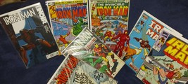 THE INVINCIBLE IRONMAN 1969 CLASSIC NOVELS (6)WITH LIGHT UP IRONMAN FIGU... - $34.99