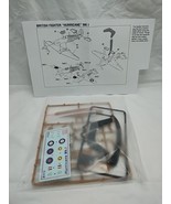*No Box* Art Of Tactic British Fighter Hurricane MK I Plastic Model Kit - $15.83