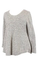 Soft Surroundings Womens Sweater Heathered Tan Metallic Sparkle Pullover Sz Xl - £14.26 GBP