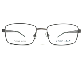 Cole Haan Eyeglasses Frames CH4013 318 OLIVE Gray Rectangle Wire Rim 52-17-140 - £46.81 GBP