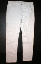 Womens New Designer Joes Denim Jeans 30 White Straight Ankle Pennie Casu... - $97.56