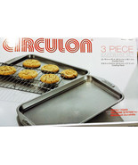 Circulon Bakeware 3 Piece Set Kitchen Cookware Catering Server Buffet Home - $38.71