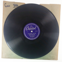 Stan Kenton June Christy Just Sittin Rockin Do Nothin Record 10in Vintage Dorris - £11.78 GBP