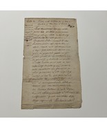 Antique Document 1835 Mexican Texas Land Petition Grant Signed George W ... - $2,220.62 CAD