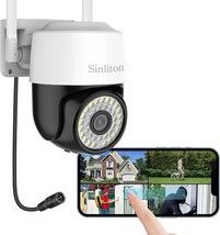 Wifi Security Camera, 2.4G Outdoor Cameras For Home Security,, Sd/Cloud ... - $39.93